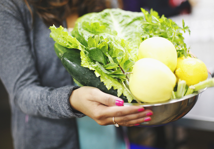 fresh vegetable juice