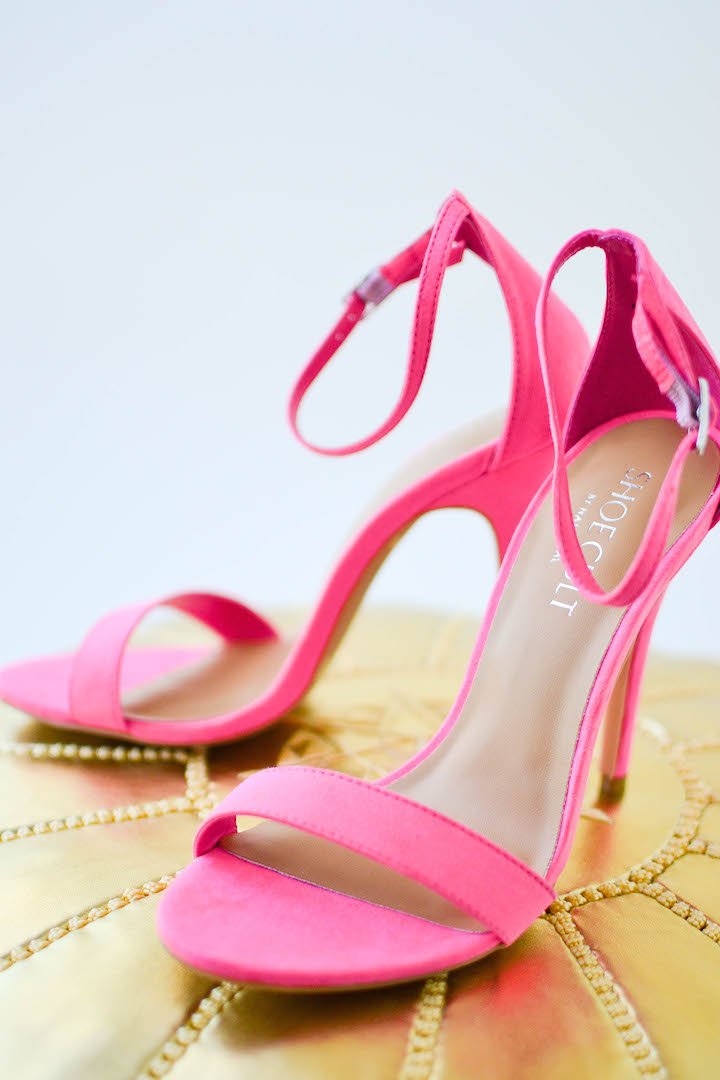 pink heels