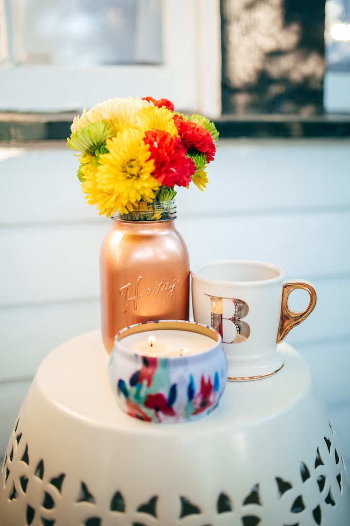 rose-gold-mason-jar