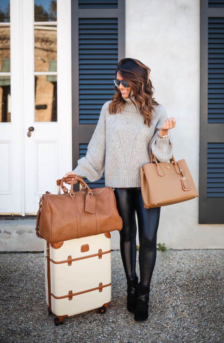 Sleek Holiday Travel Outfit - Haute Off The Rack