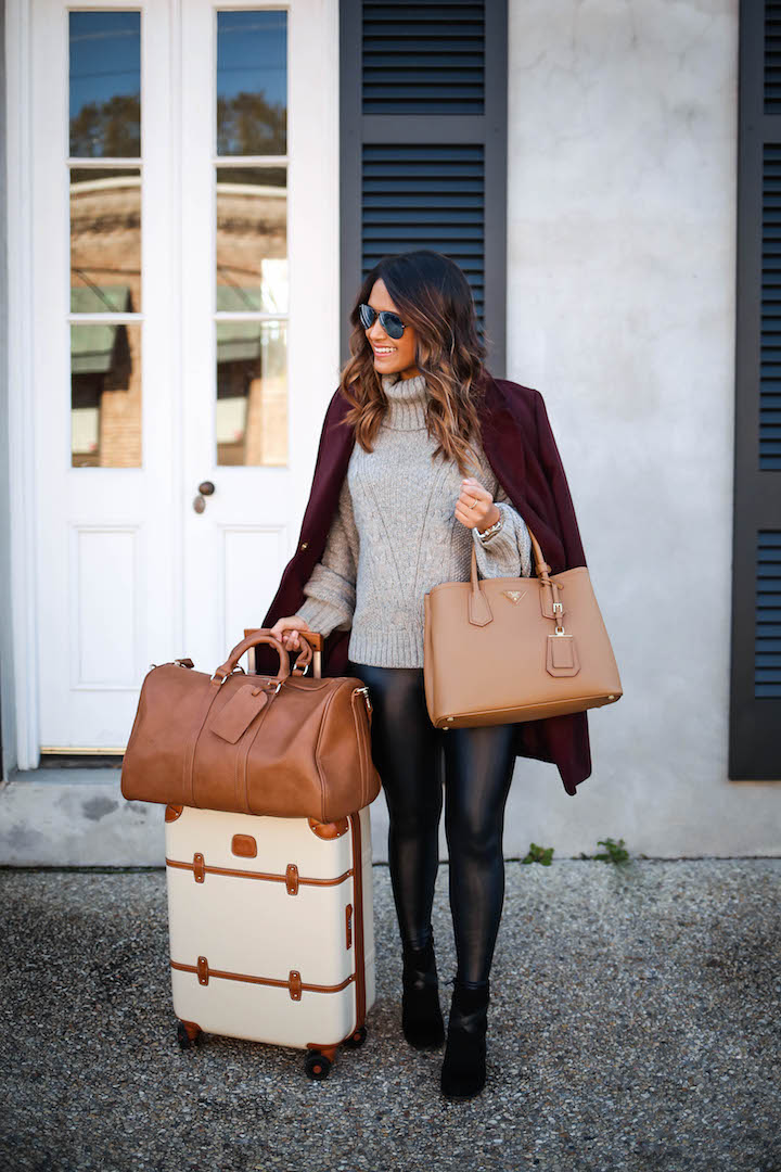 Sleek Holiday Travel Outfit - Haute Off The Rack