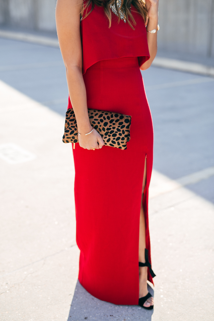 red-maxi-skirt