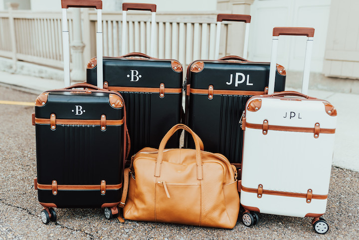 his and hers suitcases