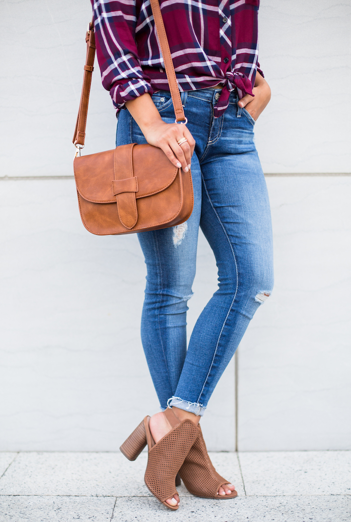 perforated booties open toe