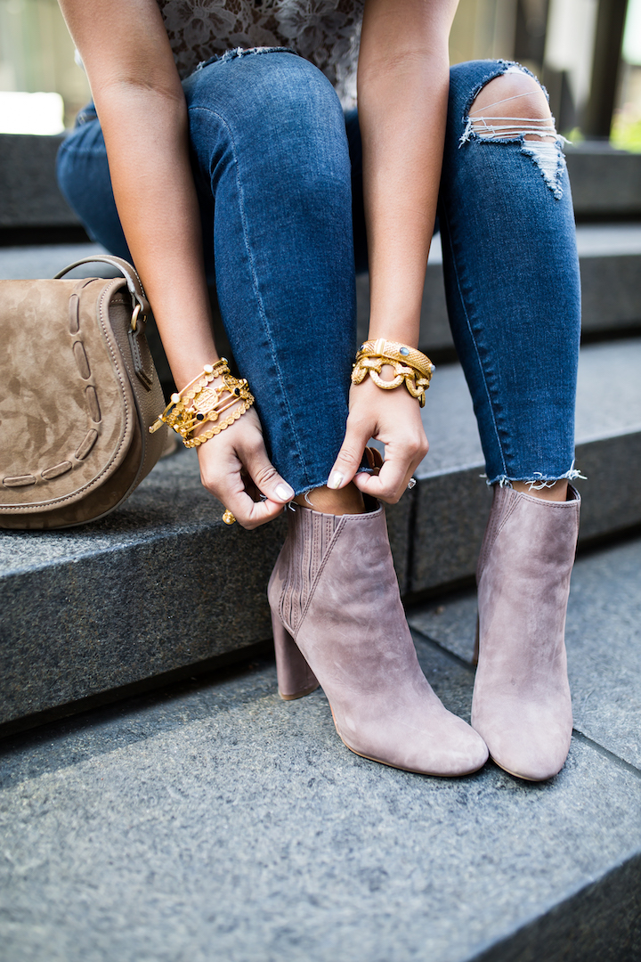 Why You Should Always Pack a Pair of Nude Booties Haute Off The