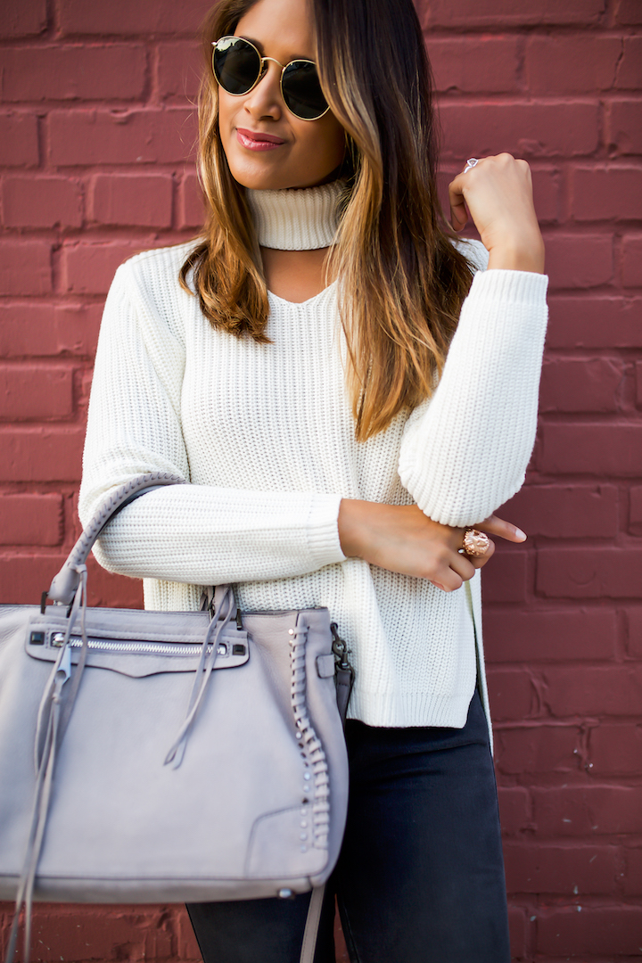 Statement Sweaters: The Cutout Turtleneck - Haute Off The Rack