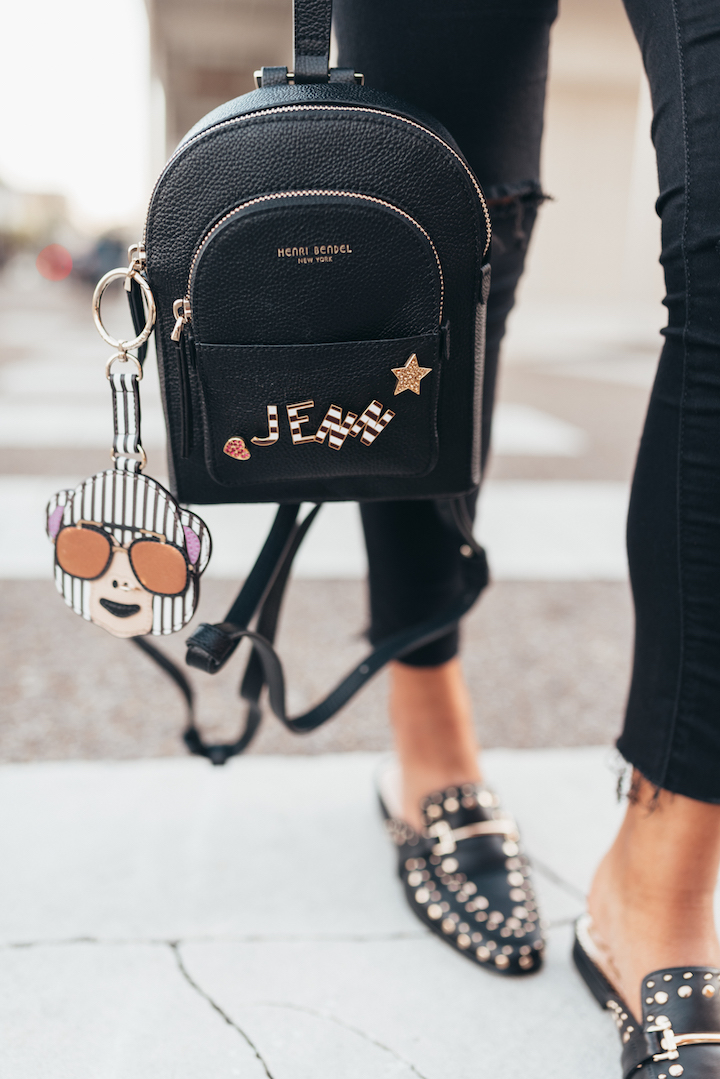 henri bendel mini backpack