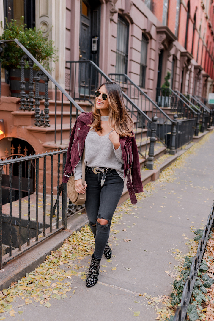 Studded Statement Booties For Holiday Haute Off The Rack