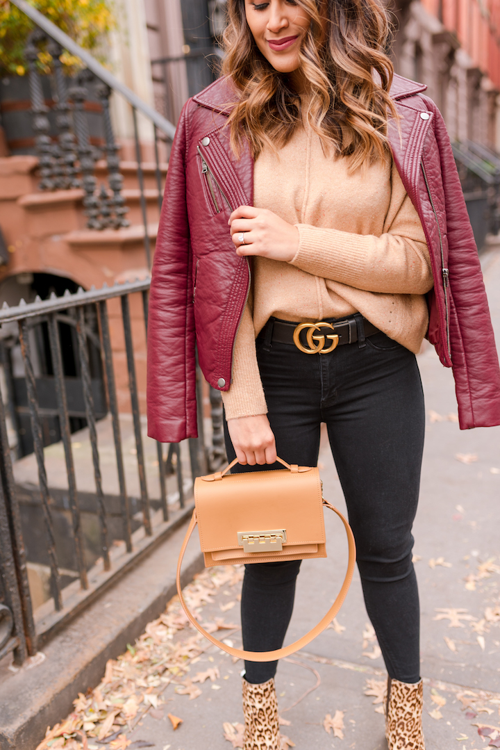 styling leopard booties