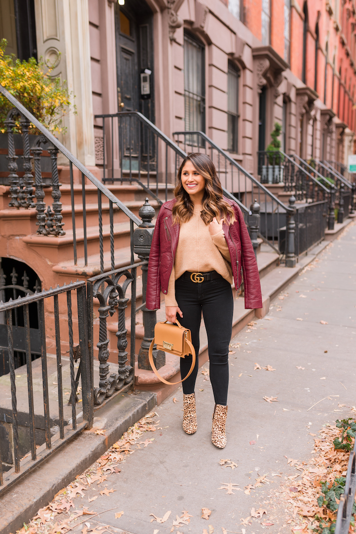 leopard print boots outfit