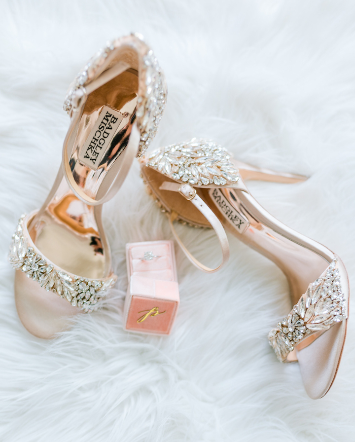 badgley mischka wedding heels