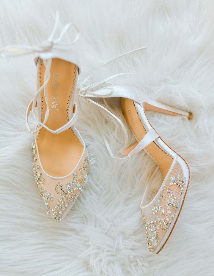 sheer wedding flats