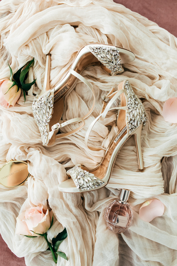 wedding embellished heels