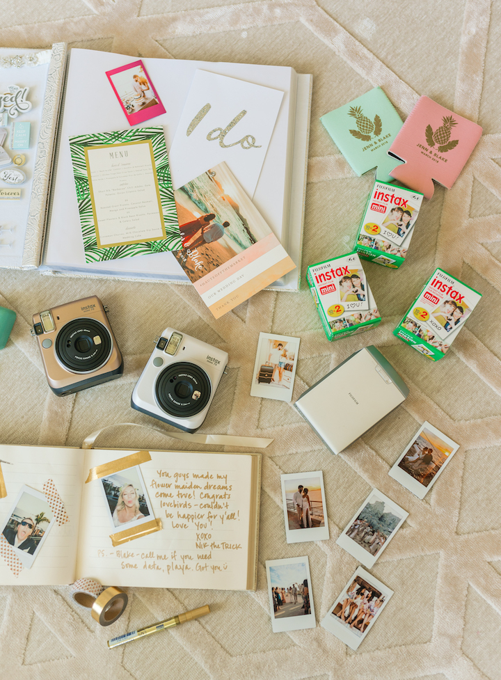 instax wedding guest book