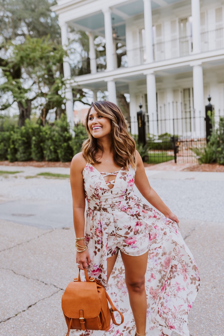 Fall Floral Maxi Dress Under $15 - Haute Off The Rack