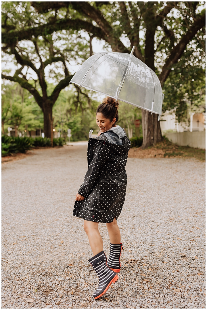 April Showers – Rainy Day Outfit Inspiration