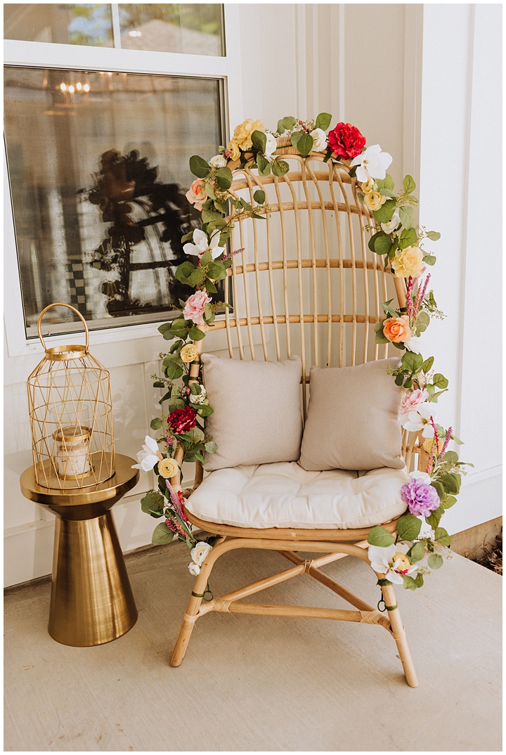 Baby Shower Ideas Archives Haute Off, Wooden Baby Shower Chair