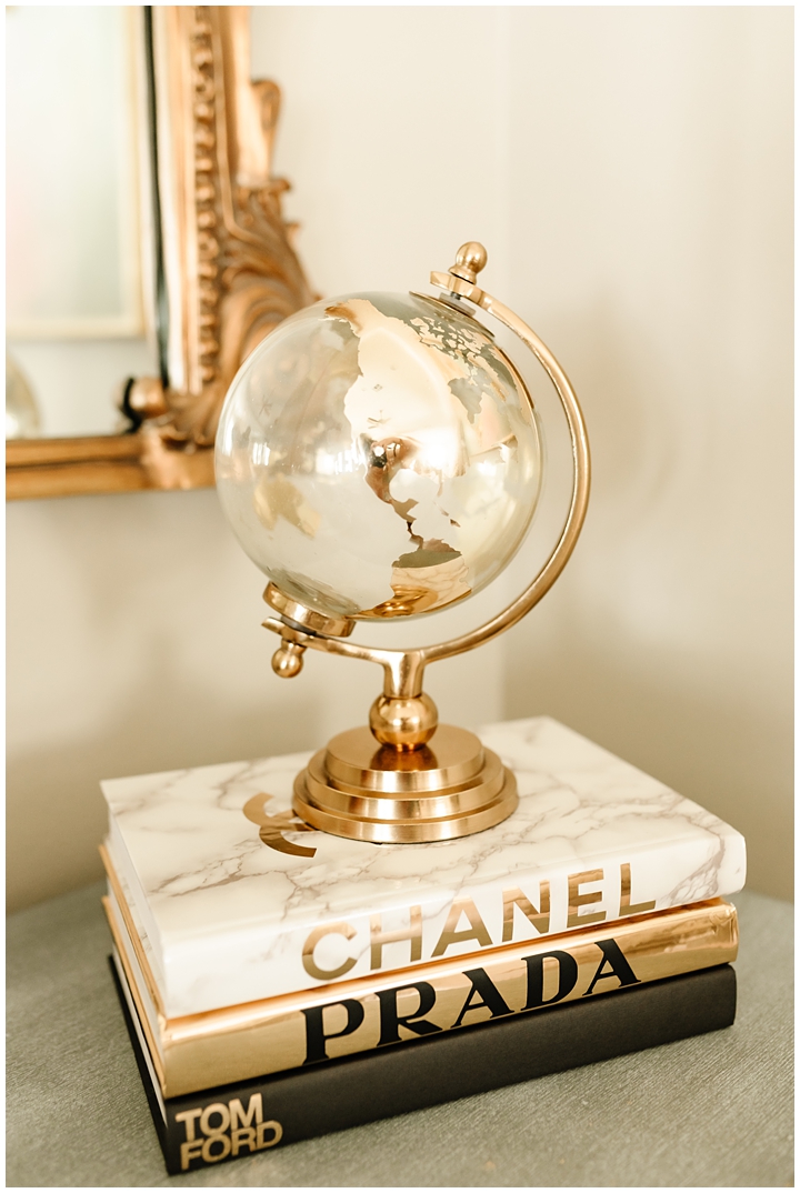 gold globe