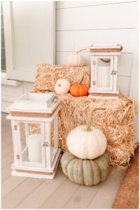 How I Cozied Up My Living Room For Fall With At Home - Haute Off The Rack