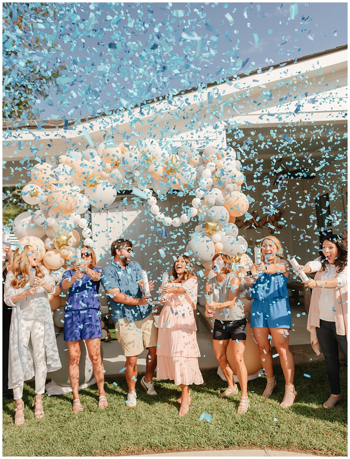 baby gender reveal party