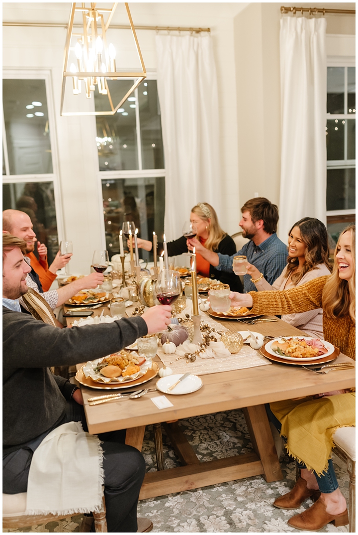 How to Throw an Intimate Friendsgiving Dinner Party - Haute Off The Rack