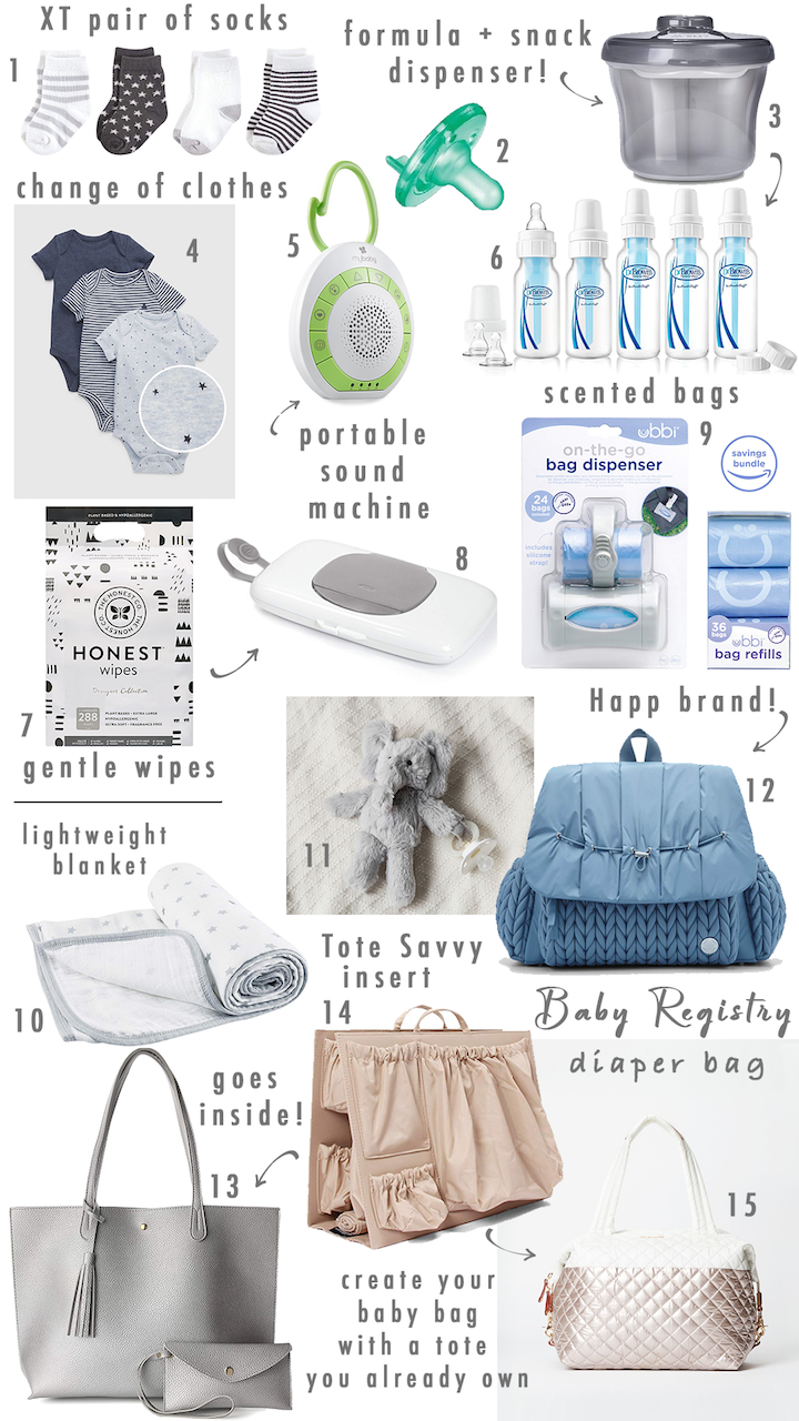 39 weeks: Hospital Bag + Top Baby Items we have set up - Pines and