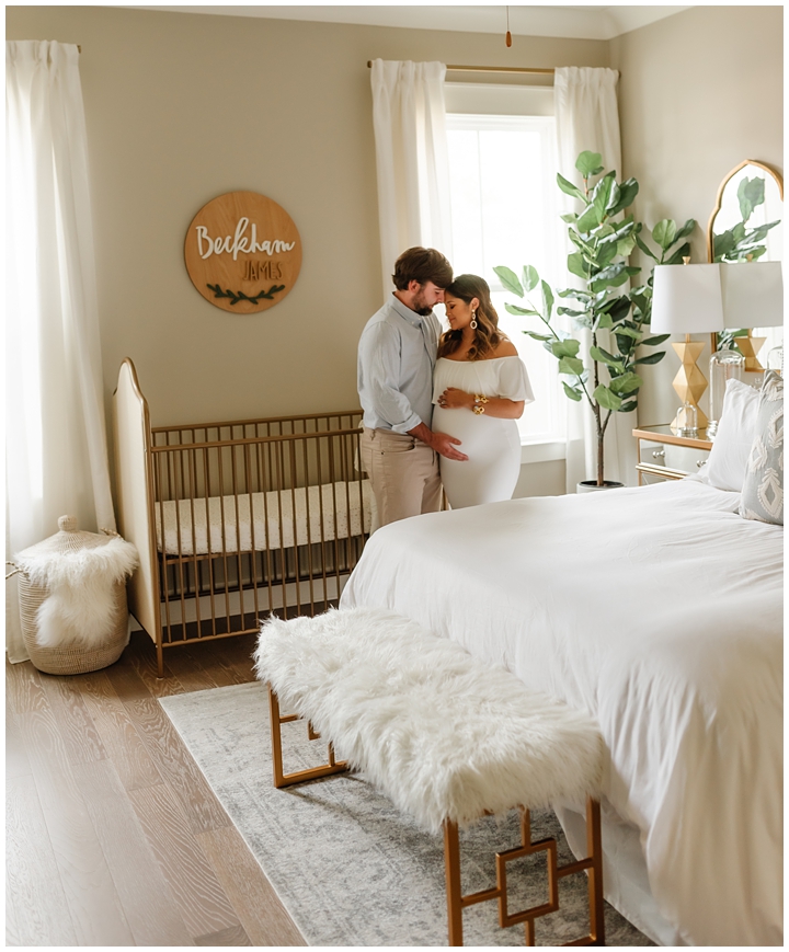 bassinet in bedroom