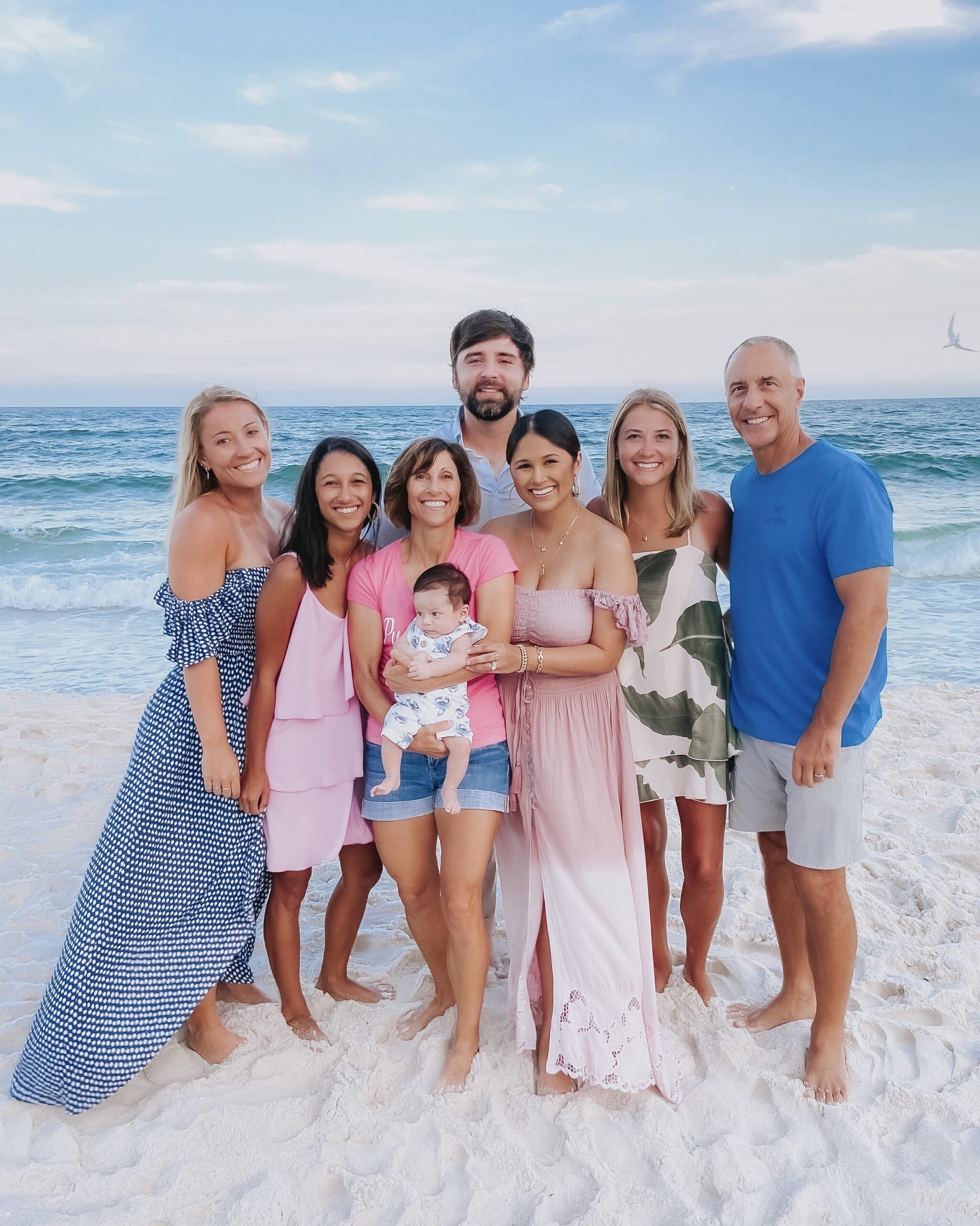 family beach photo 